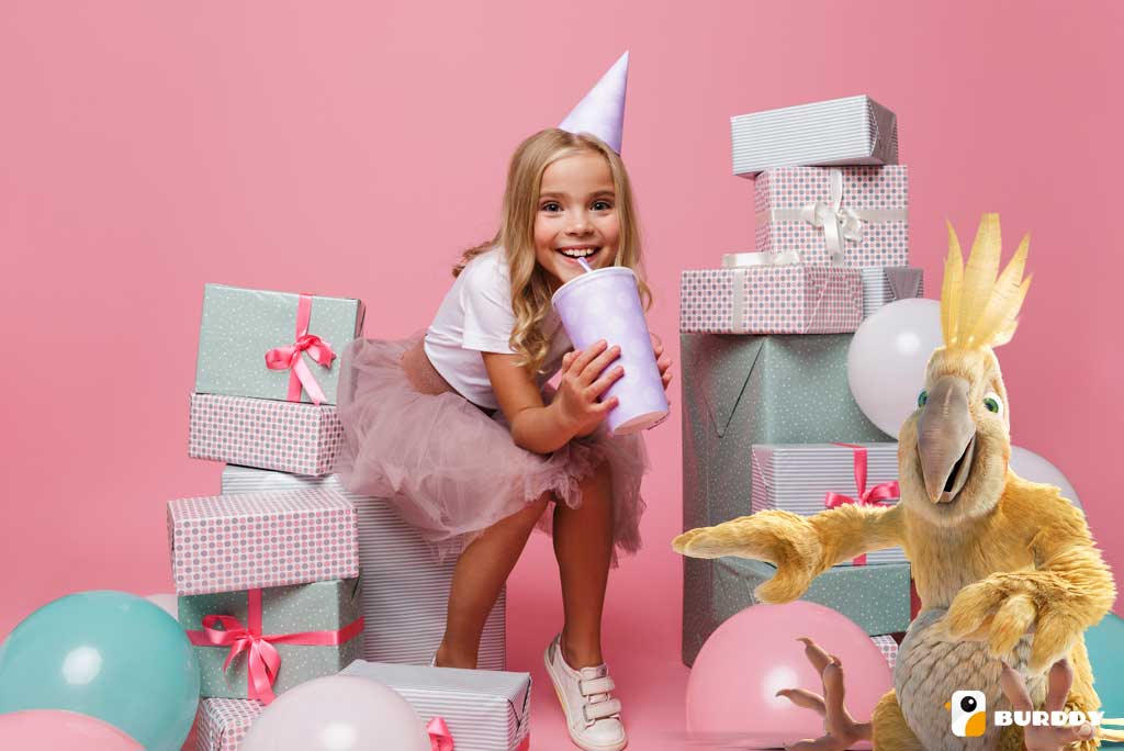 The best birthday ideas for kids are at Burddy!