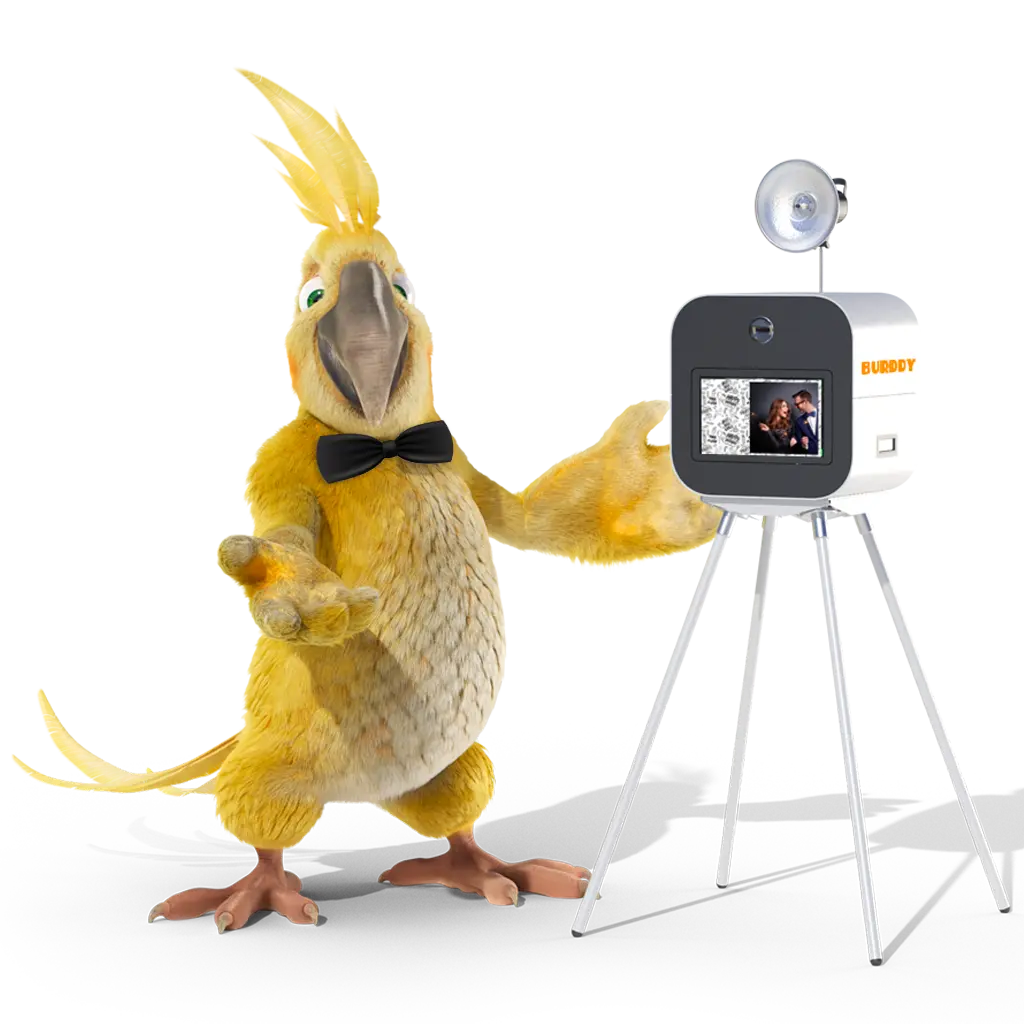 Burddy, photobooth animation for professionals