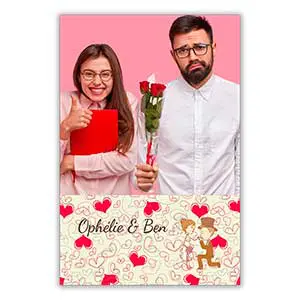 1 photo portrait photobooth frame
