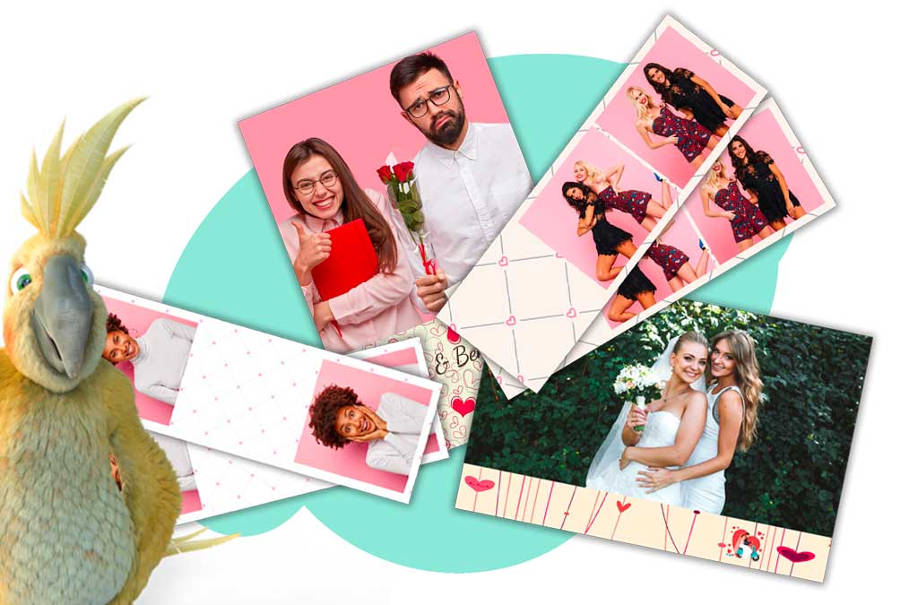 Les cadres photos personnalisés pour un photobooth de mariage qui vous ressemble !
