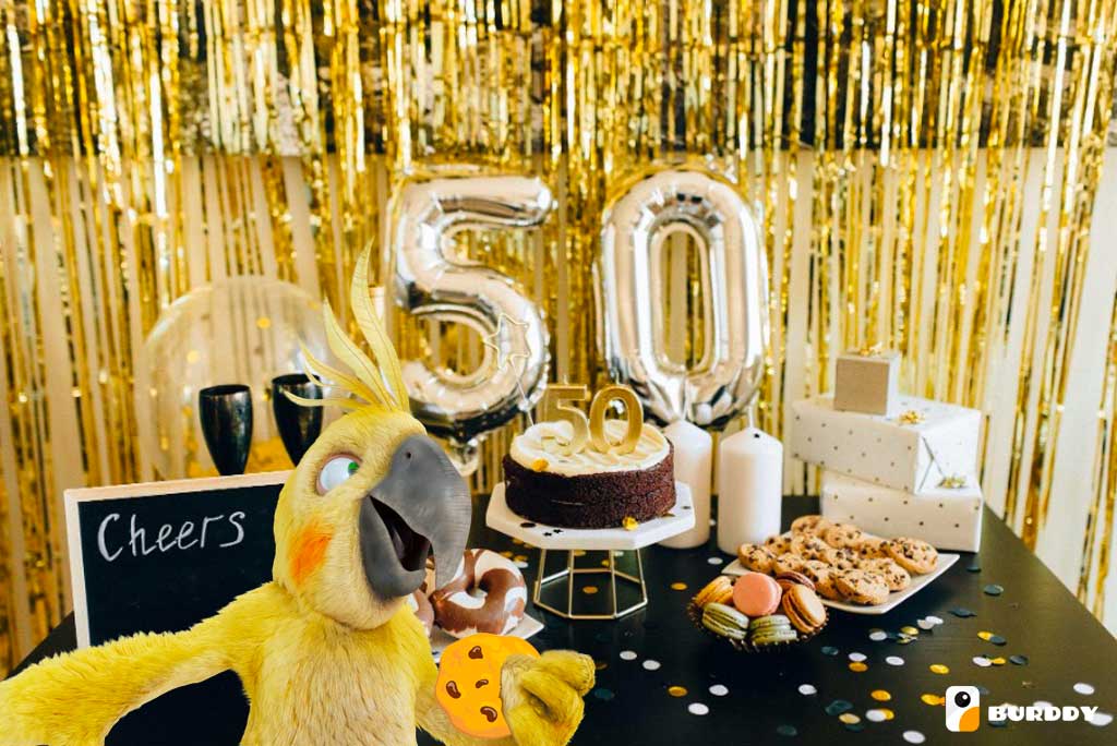 Invitation anniversaire 50 Gatsby